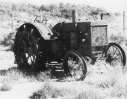 John Deere tractor purchased by Stanley Ford: photographic print