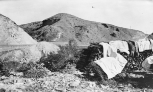 Unidentified photographic, possibly of Tecopa-Pahrump area: photographic print