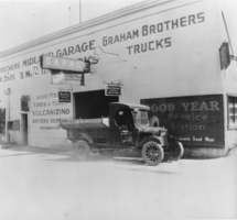Ford Midland Garage on Main Street, Tonopah, Nevada: photographic print