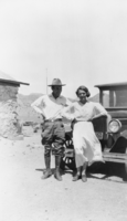 Helen Baird Fallini and George Chubey, Eden Creek Ranch, Nevada: photographic print