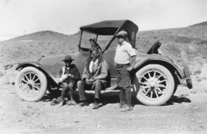 Scouting expedition, probably somewhere in the Goldfield, Nevada: photographic print