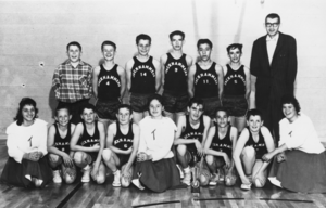 Tonopah Jr. High School basketball team: photographic print