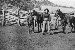Orville Knighten Reed's ranch in Nevada: photographic print