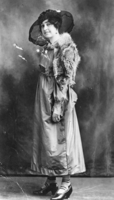 Hazel Terrell, sister of Clyde Rufus Terrell: photographic print