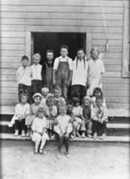 Students at a school in Millers, Nevada: photographic print