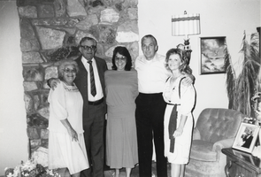 Identified group at Farrington Home in Thousand Oaks, California: photographic print