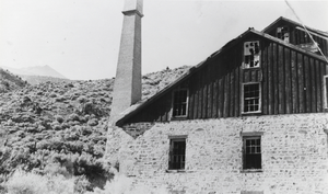Mill building in Jefferson Canyon, Nevada: photographic print