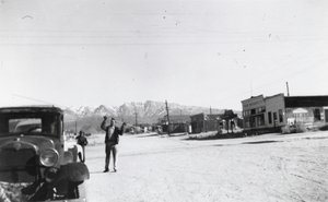 View of Main Street, Round Mountain: photographic print