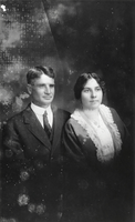 Portrait of Lillian Gladys Yeager Berg and William Henry Berg: photographic print
