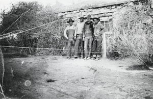 Wranglers in the Stone Cabin-Little Fish Valley area: photographic print