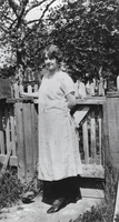 Alice Pratt Cirac Wilson, wife of "Bob" Wilson, in Tuolumne, California: photographic print