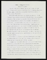 "Kennedy; I Remember the Day Well": article draft by Roosevelt Fitzgerald
