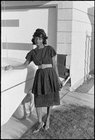 Set of photographs including dog ("Tiger"), Elder Ray at Parsons, Bob Bailey, Convocation, and baby Leonard: image 001
