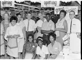 Set of photographs of Golden Western Shopping Center shops: image 001