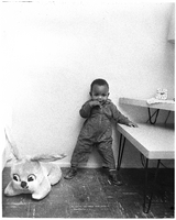 Set of photographs including children, going-away party for James Chapman, and Happytime Club: image 001