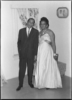 Set of photographs including Easter Parade at Rubens, L.T. Mason at Doolittle and Malvern, bunny hop at El Morocco, Mr. and Mrs. Simmons at 308 Jackson, and girls dying eggs at Doolittle: image 001