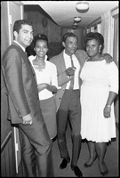 Set of photographs including John West's birthday party, Leonard Mason, and Mr. Richard David: image 001