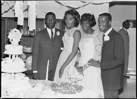 Set of photographs of wedding of Lovalle Johnson, June 19: image 001