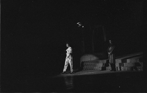 Set of photographs including City of Hope Fashion Show at Stardust, worker at Mark Wilson, baseball players at Doolittle Park, and Jo Mackey PTA: image 001