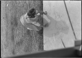 Set of photographs including Mack's Barber shop, Wilson's anniversary, Medicare group at Riviera, Jefferson Day Care Birthday Party, science fair at Matt Kelly, rose at parking lot, New Jerusalem Baptist Church, and Sojona: image 001