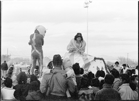 Set of photographs including treelighters, Kit Carson's Christmas Program, Reverend Donald Clark, and events at Matt Kelly and Madison: image 001