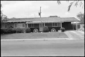 Set of photographs including Sammy Davis, Jr. at Sugar Hill, advertisements for Duo Cleaners and Marv's, and Doc's house: image 001