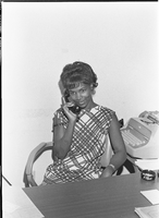 Set of photographs including portraits of Mrs. James: image 001