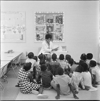 Set of photographs including Mr. & Mrs. Goynes, Mrs. Goynes at Madison, Kit Carson Award program (drill team), Jay Elliott, and Dorothy Frankivich at Dance School: image 001