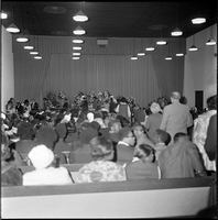 Set of photographs including Sonny Liston's funeral, and basketball trophy winners at Doolittle: image 001