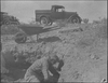 Dr. William Park digging in Indian ruins west of Las Vegas: black-and-white photographs