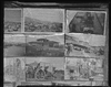 Searchlight, Nevada (left to right): Grand view?; Sante Fe crew; Depot; July 4, 1907; 1st stage from Nipton; Ben Peters at switchboard: black-and-white photographs