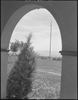 View from government dormitory, Boulder City, Nevada: black-and-white photographs