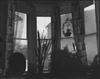 Home, 237 W. College Street, Oberlin, baywindow by moonlight: black-and-white photographs
