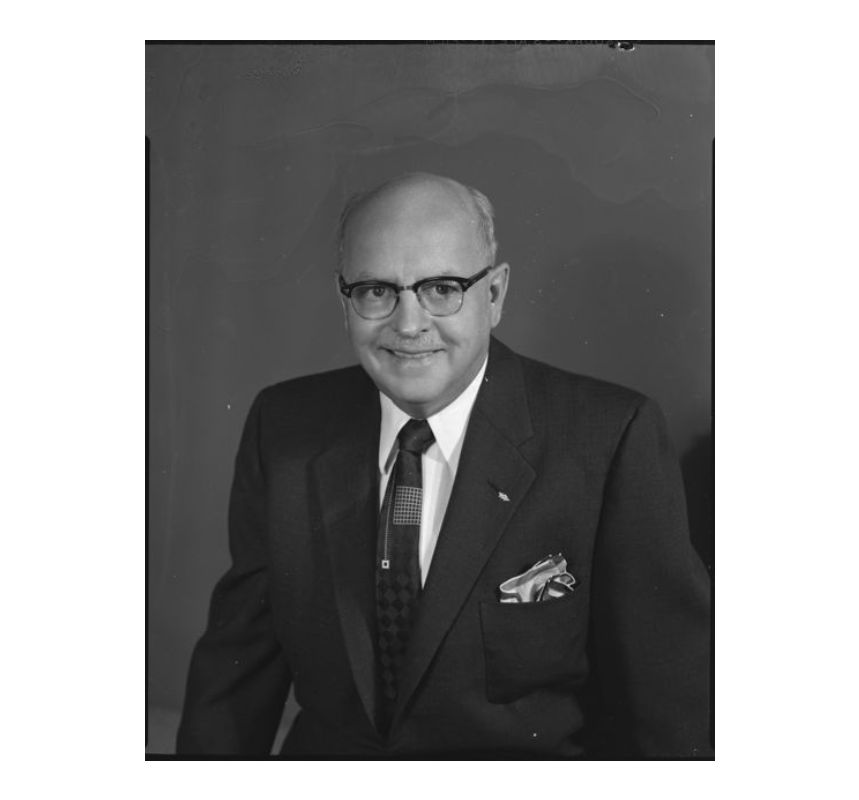 Dr. Gilbert W. Eklund, 1956 August 10: black-and-white photographs