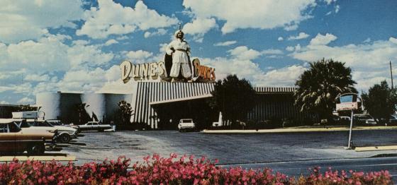 Entrance of the Dunes Hotel, Las Vegas