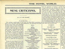 Issues of Hotel World are available from UNLV Libraries Special Collections. Issues of Hotel World are available from UNLV Libraries Special Collections.