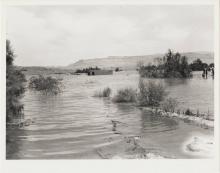 Advancing waters of Lake Mead, Nevada, 1938