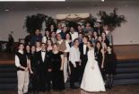 Hillel group of UNLV mock wedding ceremony, circa 1995