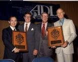 Art Marshall, Governor Robert "Bob" List, Jerry Mack, and Herb Rousso at Anti-Defamation League event