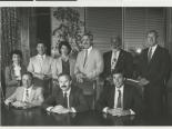 Mark Fine and school partnership program advisory board, 1980s