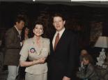 Shelley Berkley and Al Gore, probably 1987