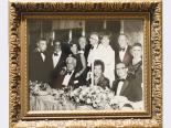 Group at a Bond dinner, 1975