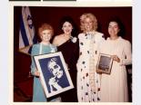 Photograph of Lillian Kronberg, Lynn Rosencrantz, Carolyn Goodman, and Roberta Sabbath, 1970s