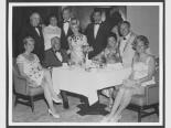 Toni Clark and friends at a party at the Stardust, Las Vegas, Nevada, circa 1960s