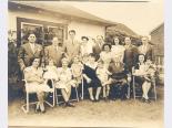 The Sarno family, 1940s. Jay Sarno is standing second from right.
