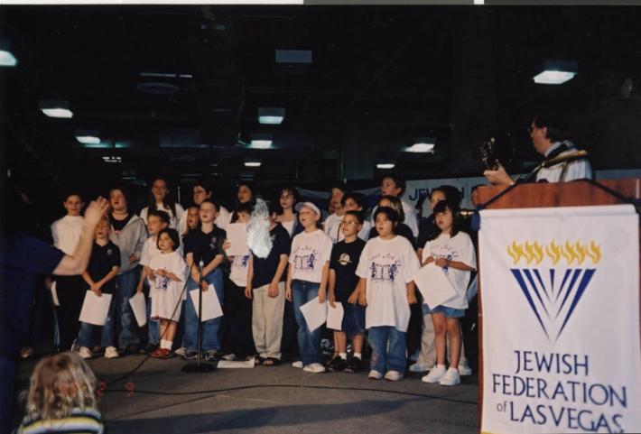 Photograph of event hosted by the Jewish Federation of Las Vegas, 2000s