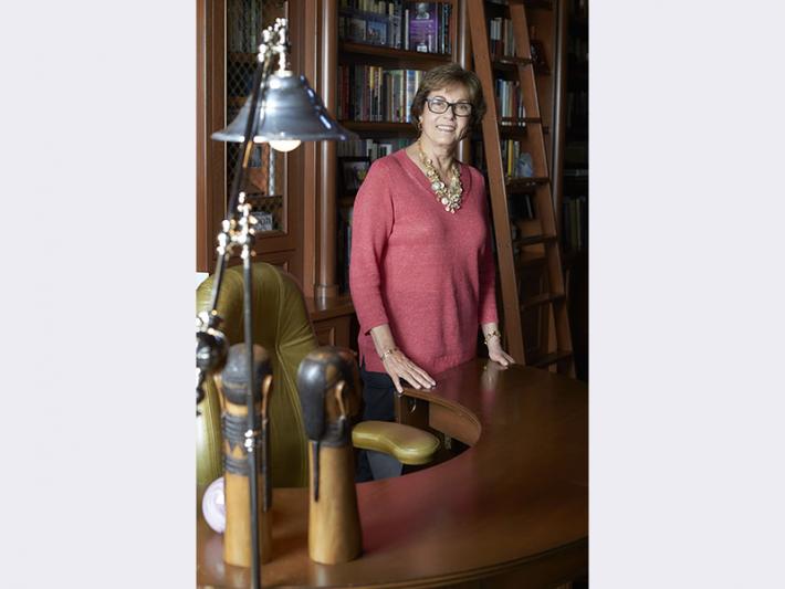 Flora Mason inside her Las Vegas, NV home.