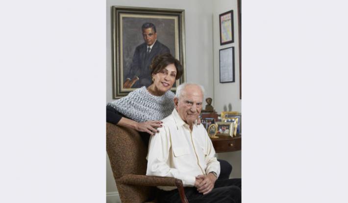 Portrait of Sandy and Stan Mallin, 2016