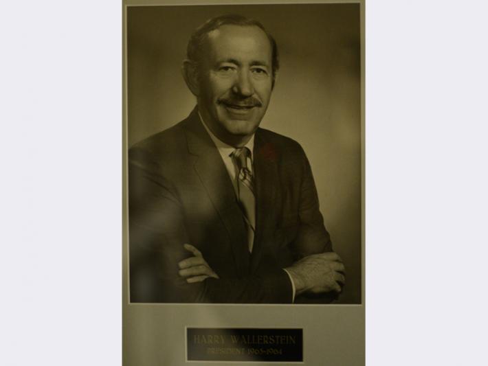 Portrait of Harry Wallerstein Portrait of Harry Wallerstein