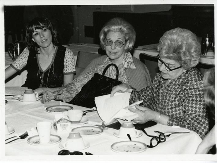 Rochelle Hornsby and others planning for an Israel Independence Day celebration for Temple Beth Sholom in Las Vegas, Nevada. Rochelle Hornsby and others planning for an Israel Independence Day celebration for Temple Beth Sholom in Las Vegas, Nevada.